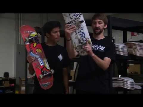 CHRIS CHANN GIVES AARON SKATE SUPPORT!  (BACK SMITH)