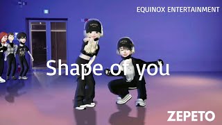Ed Sheeran- Shape of you ZEPETO dance cover || Equinox Entertainment