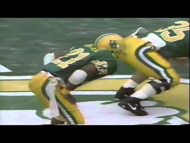 Oregon RB Sean Burwell 41 yard run vs. WSU 9-07-1991