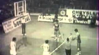 1/2 finale de la Coupe des Champions, AS Berck 95-81 Real de Madrid, 1973-1974 extrait 1