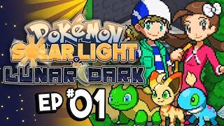 Pokemon Solar Light & Lunar Dark Part 1 FULL GAME RELEASED Pokemon Fan Game Gameplay Walkthrough