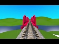 3d shapes for grade 1. Educational cartoon for children about Choo-Choo Train and 3d shapes.