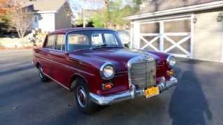 1965 Mercedes Benz 190C Sedan For Salevery Original4Cyl4 Speed Manualbarn Find