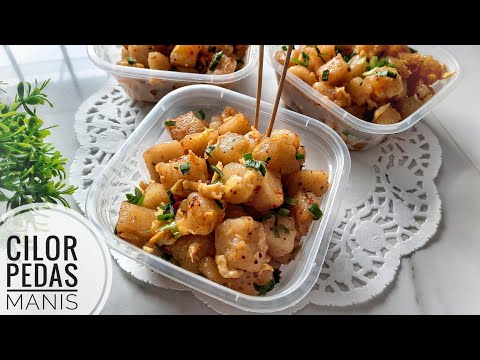 MODAL TEPUNG Jadi Camilan Enak | Cilor Pedas Manis | Takaran sendok