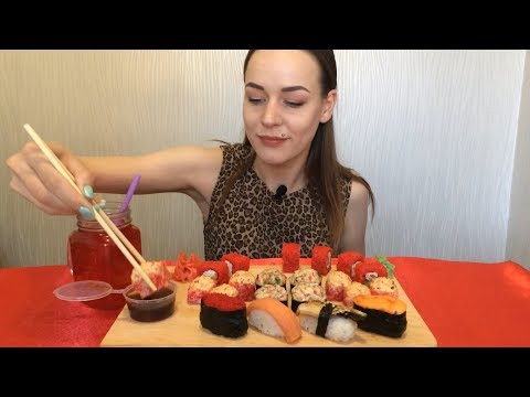 ASMR | Суши, роллы, морс | Sushi, rolls, mors ASMR | (Eating Sounds) NO Talking MUKBANG ASMR | Суши, роллы, морс | Sushi, rolls, mors ASMR | (Eating Sounds) NO Talking MUKBANG