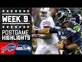 Bills vs. Seahawks (Week 9) | Game Highlights | NFL