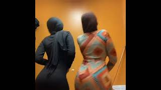 Two Somali Muslim girls twerking
