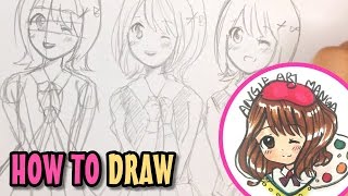 How to practice drawing manga