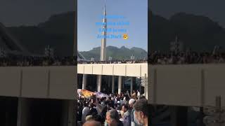 Azeem Insan Arshad Sharif Shaheed.fisal Masjid Me Logo Ka Hojum Lailah Ilalah Ka Nara Boland Kiya