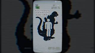 A Orang Pakek Kostum Godzilla Kok