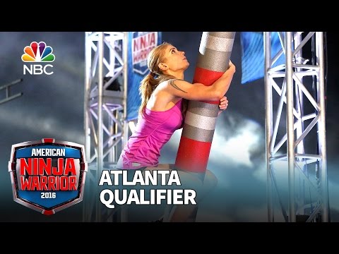 Brittany Reid at the Atlanta Qualifier - American Ninja Warrior 2016