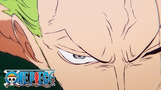 Zoro Clashes With The Seraphim | One Piece