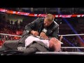 The WrestleMania contract signing between Triple H and Brock Lesnar ends in chaos: Raw, March 18, 20