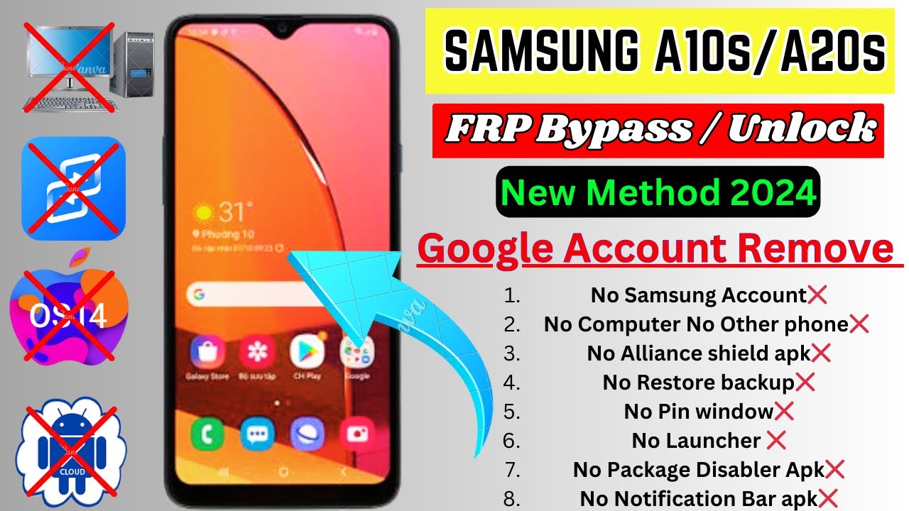 Samsung A10s/A20s Frp Bypass Without Pc 2024 || Talkback Samsung A10s/A20s Frp Bypass Without Pc 2024 || Talkback