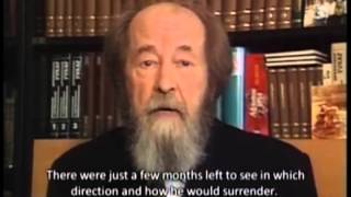 Слово А И Солженицына к 50 летию Победы