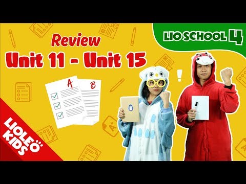 Tiếng Anh lớp 4 | Review 3: Anh chị Lio Leo giúp các em ôn tập kiểm tra giữa kỳ II