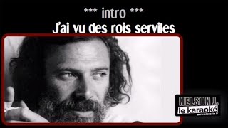 Watch Georges Moustaki Jai Vu Des Rois Serviles video