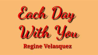 Watch Regine Velasquez Each Day With You video