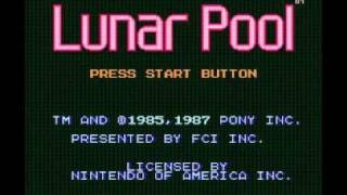 Lunar Pool (NES) Music - Game Start