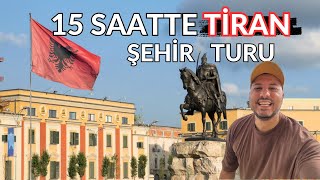 TİRAN Şehir Turu 🇦🇱 / Arnavutluk Vlog #albania #balkanlar #tirana