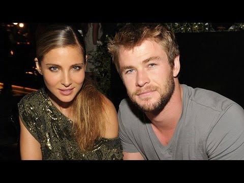 Chris Hemsworth Thor The Avengers and his wife Elsa Pataky Fast Five 