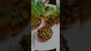 Viral Corn Spinach Tart