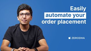 Introducing Alert Triggers Order Ato Automate Order Placement Using Zerodha Kite Alerts