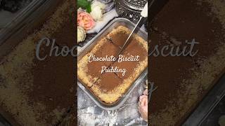 Chocolate Biscuit Pudding
