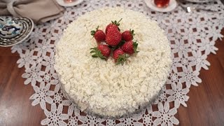 Beyaz Çikolatalı Pasta Tarifi