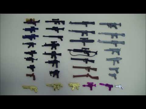 Как сделать автомат из лего для лего человечков
