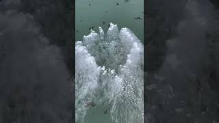 Throwing Dry Ice Into Water