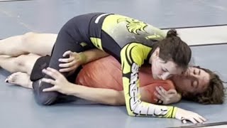 Girl's Mixed Nogi Jiu-Jitsu Caylee Preston Good Fight 2022 Armbar Submission