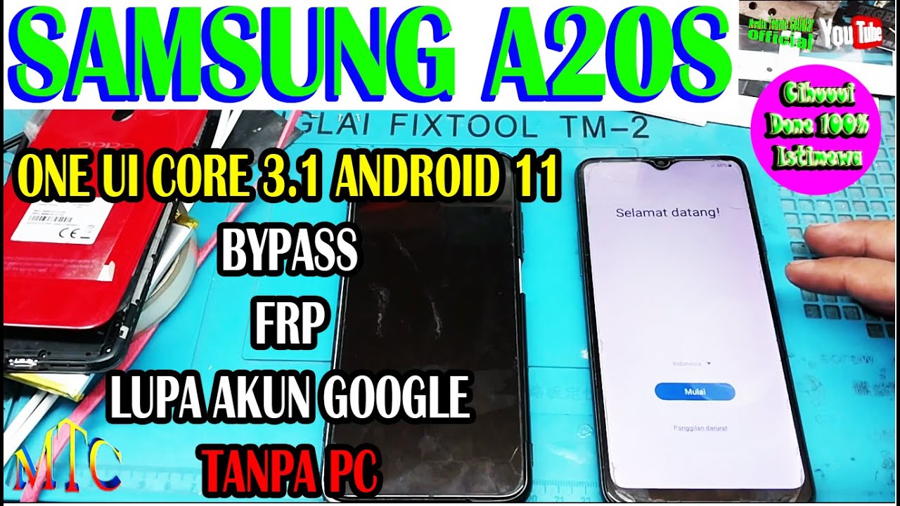 BYPASS FRP/LUPA AKUN GOOGLE SAMSUNG A20S ONE UI CORE 3.1 BYPASS FRP/LUPA AKUN GOOGLE SAMSUNG A20S ONE UI CORE 3.1