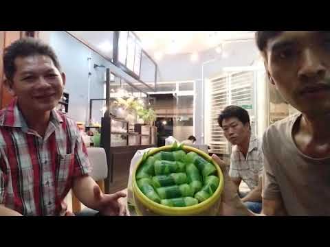Món khai vị tiệc cưới cao cấp-bánh cuốn lá dứa