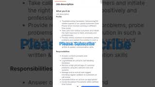 Dxc Technologydxc Technology Technical Support Engineer Voice Process