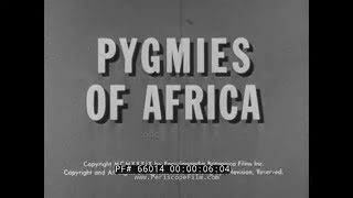 Pygmies Of Africa 1939 Mbuti People Central Africa Congo Pygmy Doentary 66014