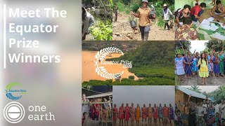 Meet The Equator Prize Winners 2020 One Earth