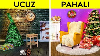 Yeni̇ Yil İçi̇n Oda Dönüşümü Ucuz Ve Pahalı Dekorasyon 123 Go School