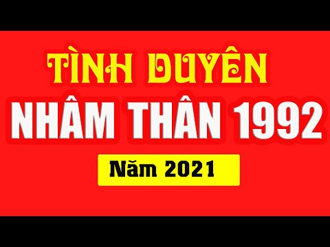 🔥Tình Duyên Nhâm Thân 1992 Đào Hoa Cực Vượng Người Theo Đuổi 'Xếp Từ Nhà Ra Ngõ' Trong Năm 2021