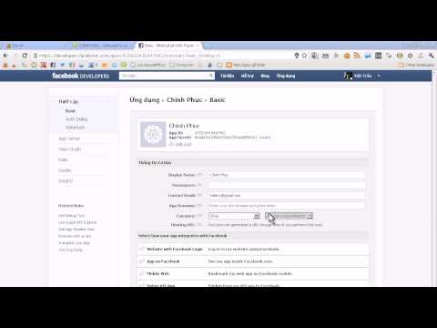 Cài đặt đăng nhập bằng facebook cho forumotion
