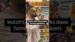 Welchs Fruit Snacks Have Terrible Ingredients