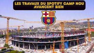 Fc Barcelone Spotify Camp Nou 2025 Les Travaux Avancent Bien