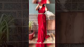 Beautiful Satin Slik Saree Ideas Ll