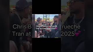 Chris Brown With Karrueche At Coachella 2025