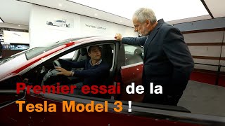 Le Premier À Essayer La Tesla Model 3 Extrait Archives M6 Video Bank