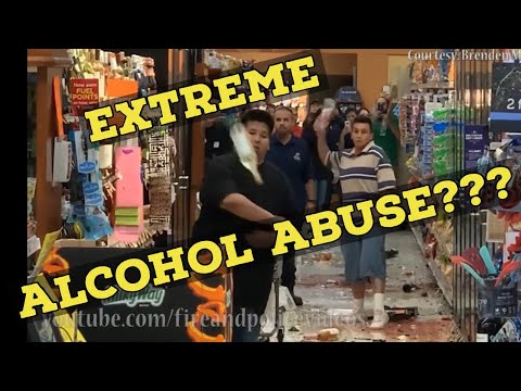 Woman Destroys $10,000 Worth of Alcohol