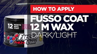 Soft99 How To Apply Fusso Coat 12 Months