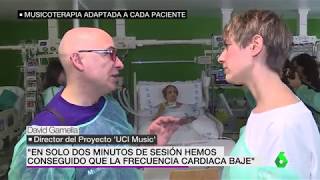 Sesión de musicoterapia en HUCImusic. #LaSextaNoticias