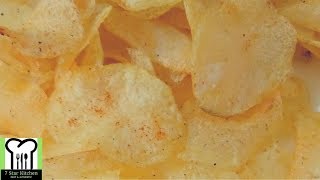 Instant potato chips - spicy & crispy Instant potato chips - spicy & crispy