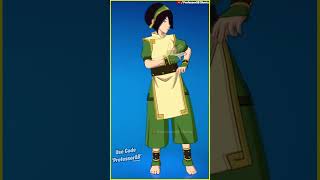 Fortnite Poki Tiktok Emote With Toph Beifong Skin Avatar Collab ʖ